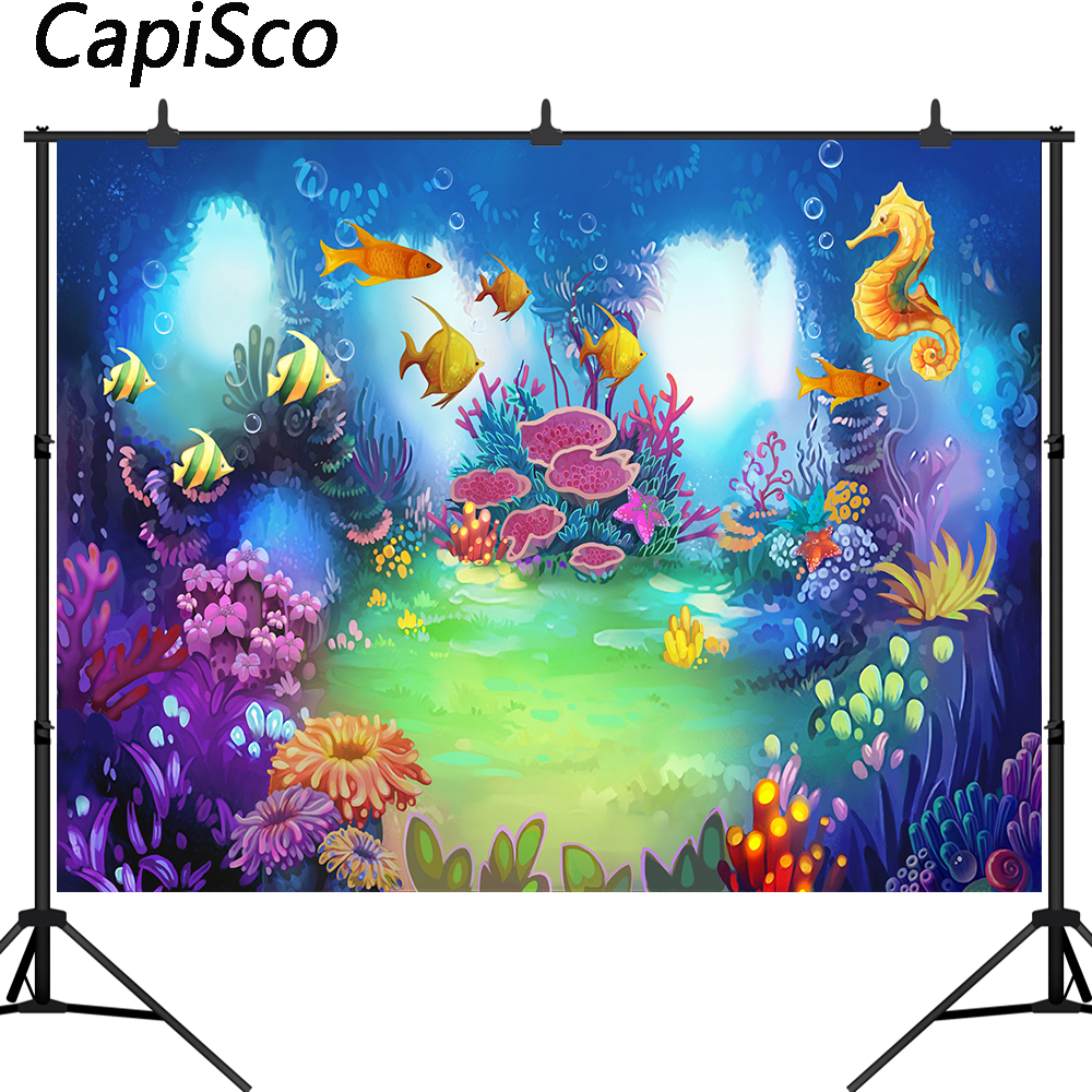 Dessert Table Backdrop - Capisco Under the sea photography background