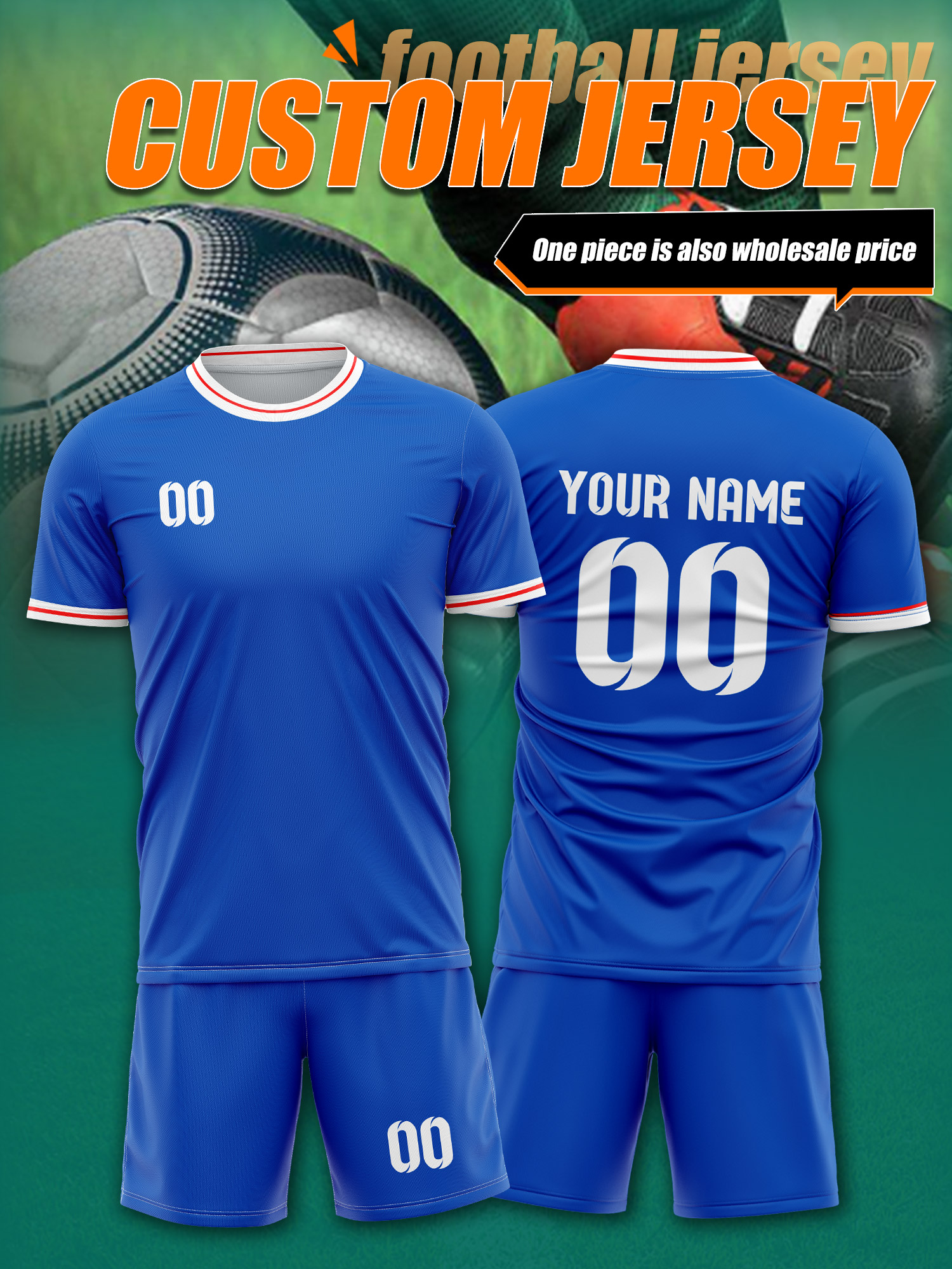 Event & Party Supply Photos - Custom Image Number Name Soccer Jersey,Stadium