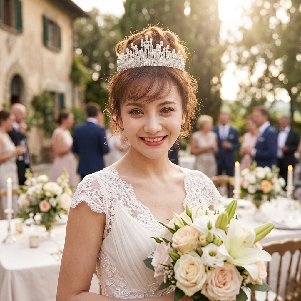 Bridal Pearl Crown Headpiece E - đánh giá và giá Event & Party Supply Photos