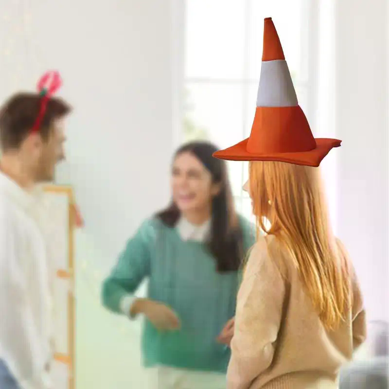 1 PCS Traffic Cone Hat Hallowe - đánh giá và giá Party Hat Cone