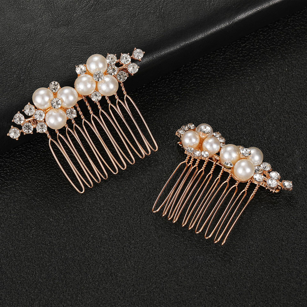 2Pcs Simple Wedding Hair Combs - đánh giá và giá Event Suppliers