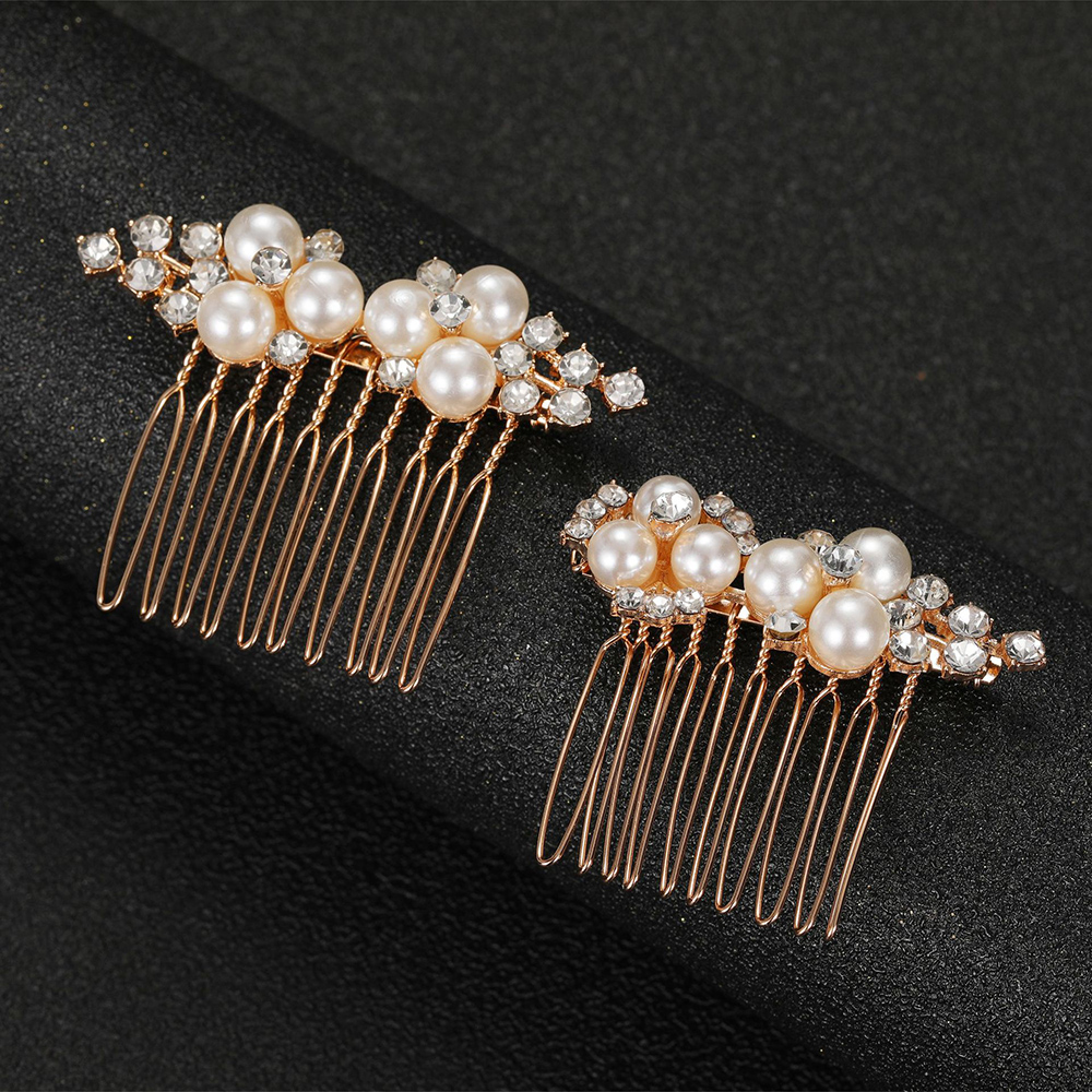 2Pcs Simple Wedding Hair Combs - đánh giá và giá Event Suppliers