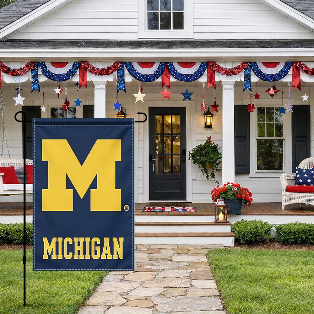 1PC, Michigan Wolverines Garde - đánh giá và giá Party Banner Gold
