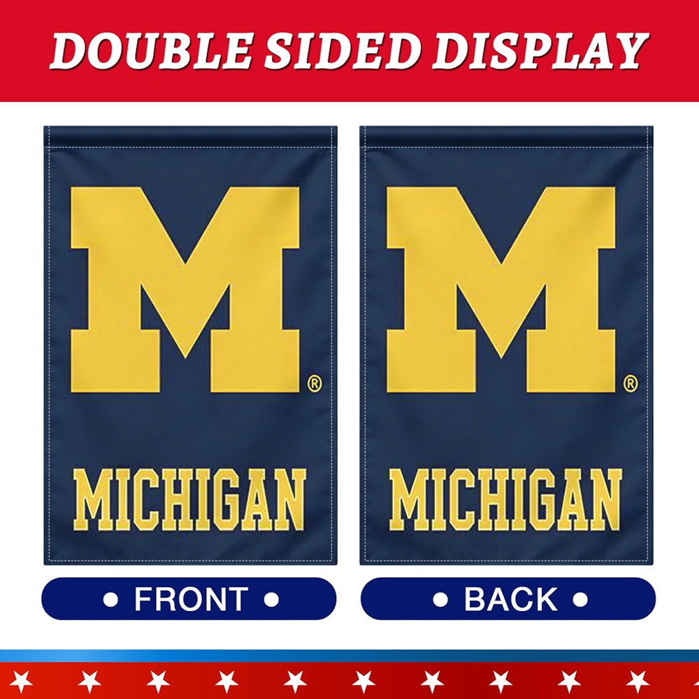 1PC, Michigan Wolverines Garde - đánh giá và giá Party Banner Gold