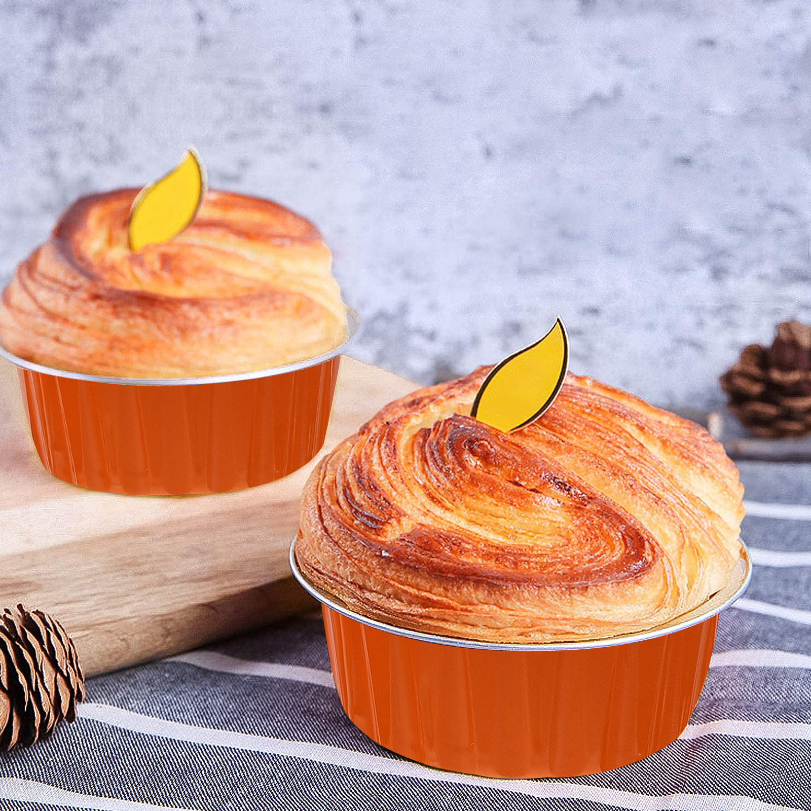 50Pcs Aluminum Foil Baking Cup - đánh giá và giá Plastic Cup 50Pcs