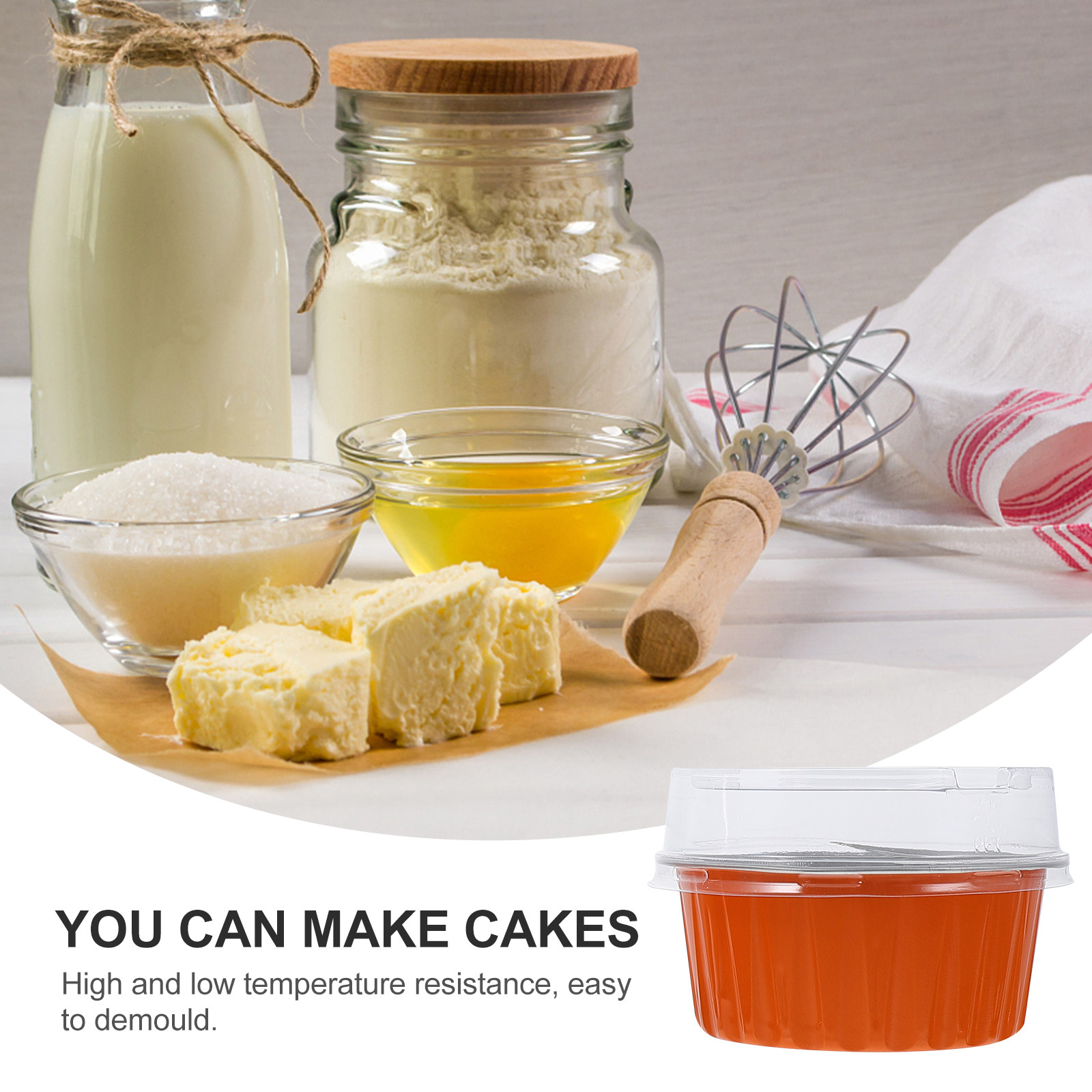 50Pcs Aluminum Foil Baking Cup - đánh giá và giá Plastic Cup 50Pcs