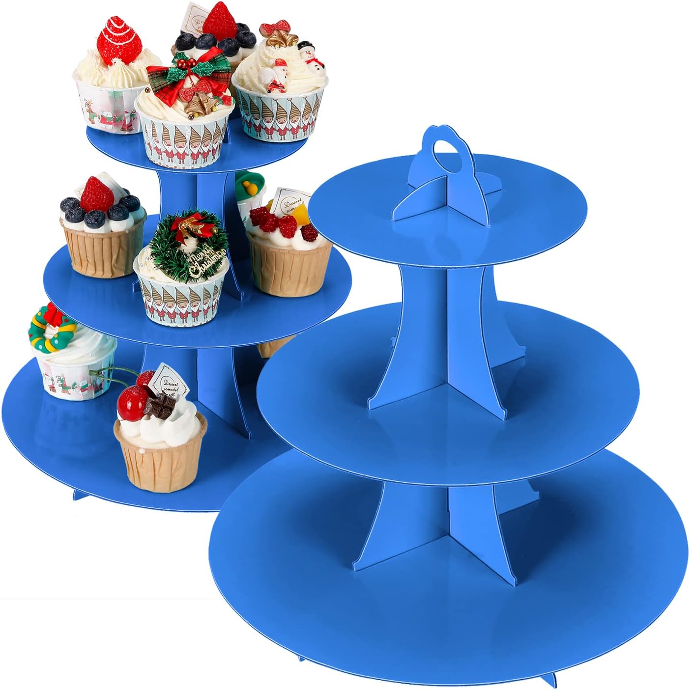 3-Tier Cupcake Stand, 2Pcs, St - đánh giá và giá Cupcake Stand Tier
