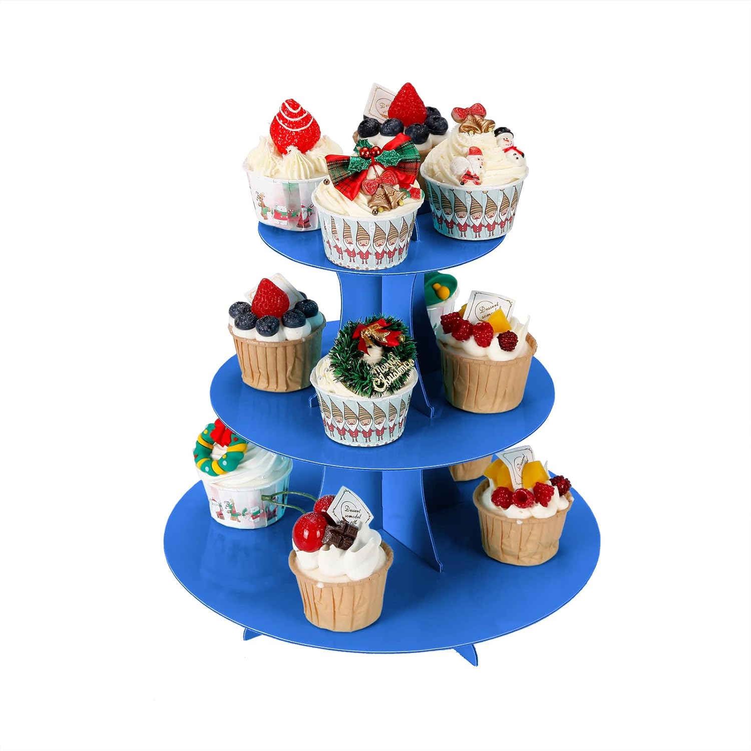 3-Tier Cupcake Stand, 2Pcs, St - đánh giá và giá Cupcake Stand Tier