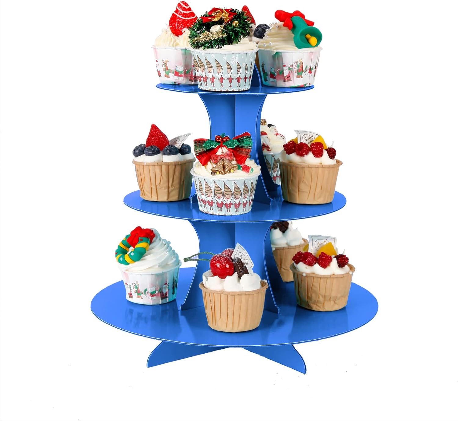 3-Tier Cupcake Stand, 2Pcs, St - đánh giá và giá Cupcake Stand Tier