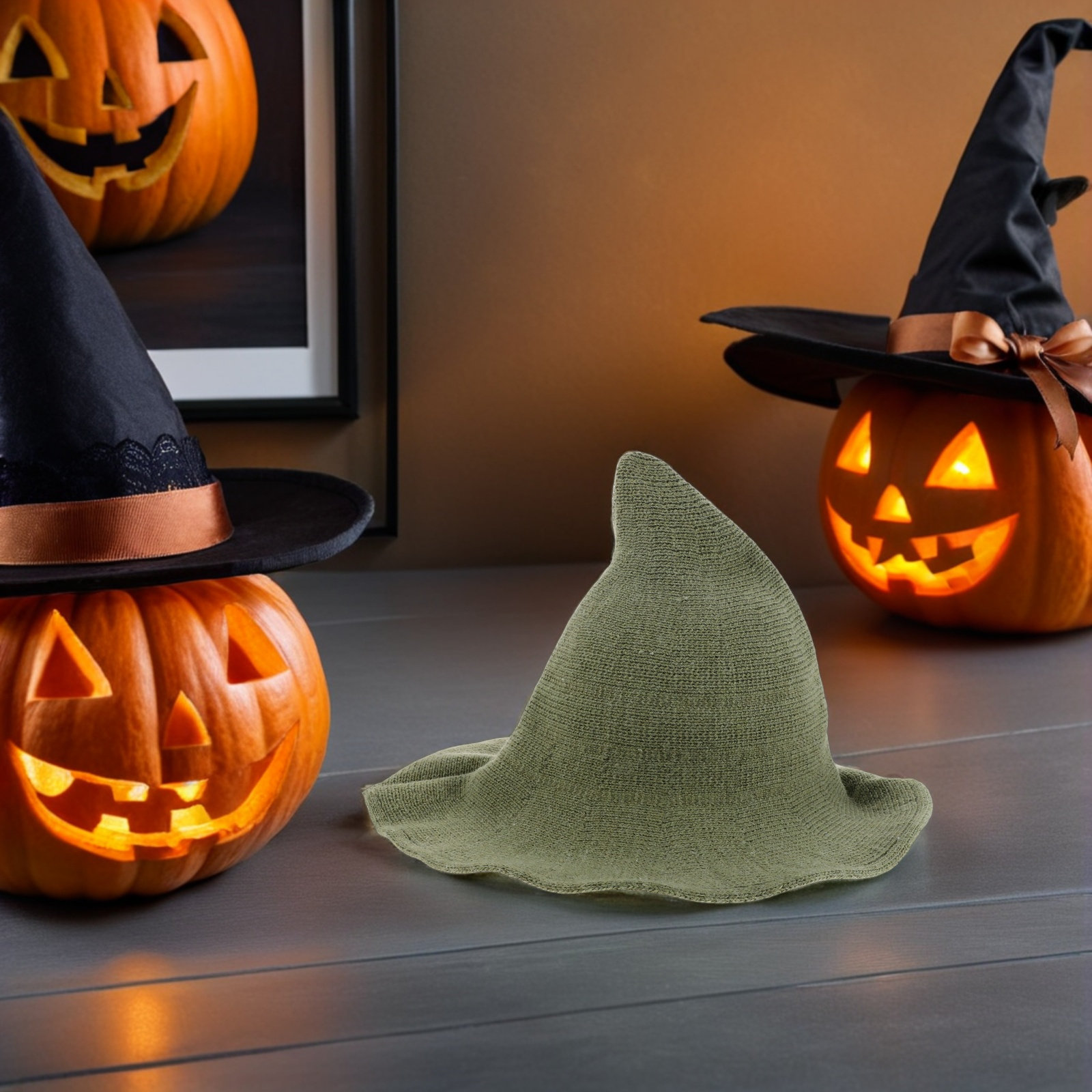 Halloween Witch Hat Wool Blend - đánh giá và giá Party Hat Cone