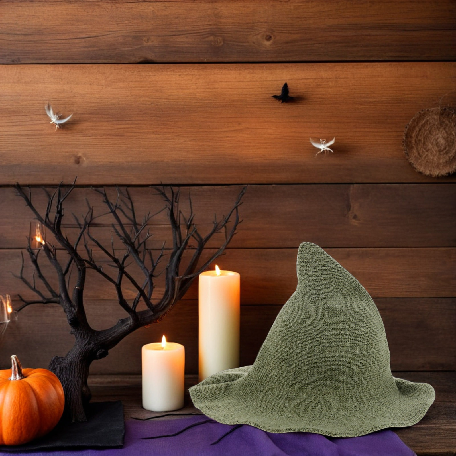 Halloween Witch Hat Wool Blend - đánh giá và giá Party Hat Cone