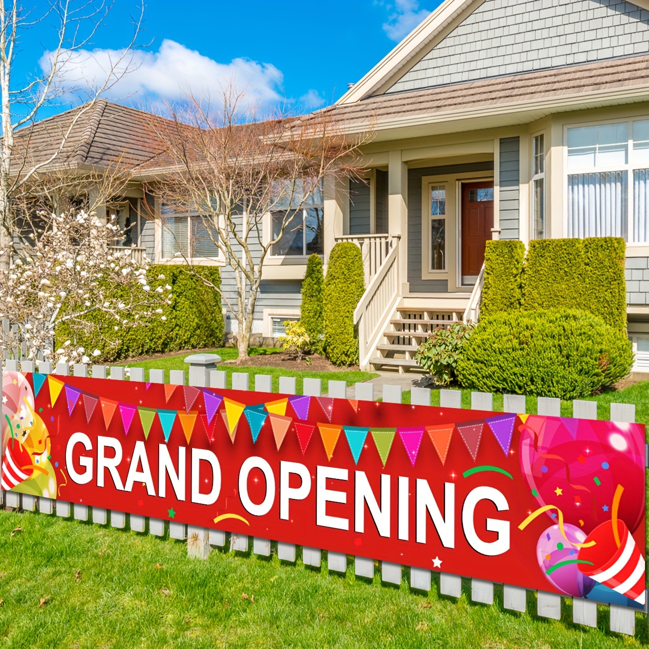 Grand Opening Banner New Store - đánh giá và giá Party Event Supply Store