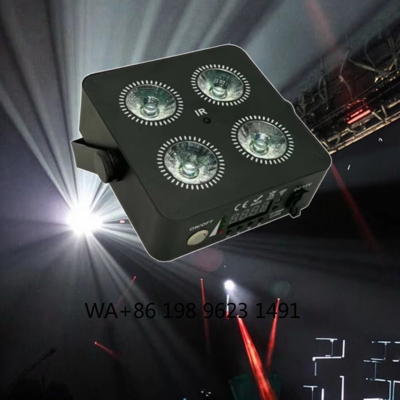 4X18W Flat Mini LED Par Light  - đánh giá và giá Event Party Dj