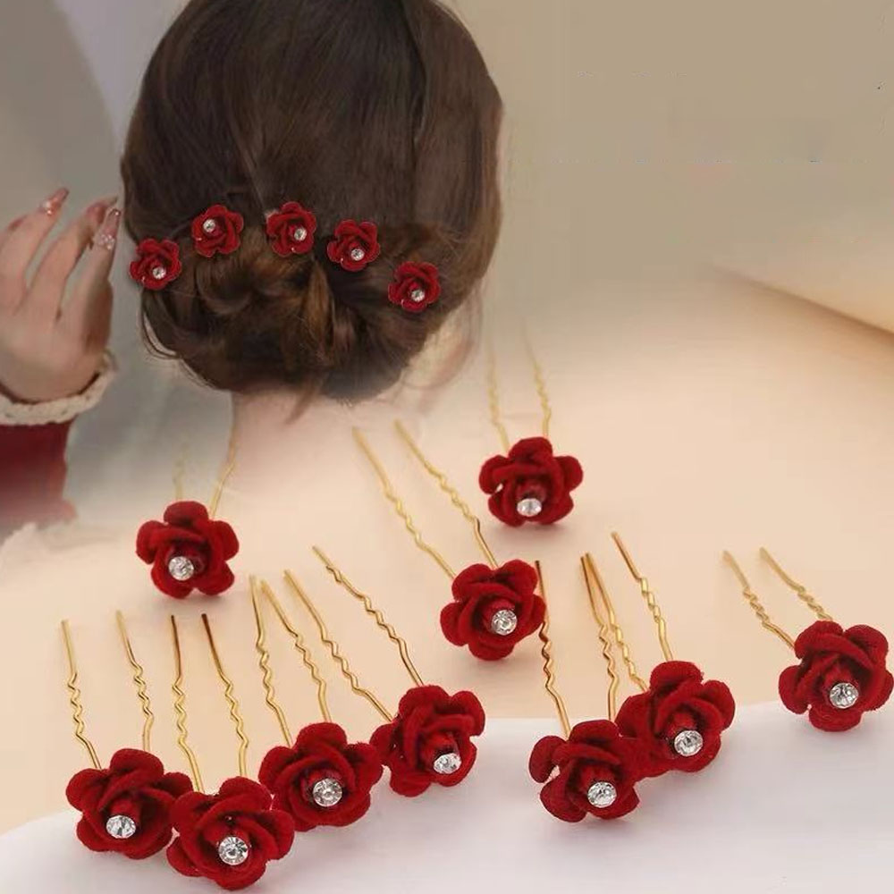 10Pcs Rose Hair Accessories We - đánh giá và giá Event Suppliers