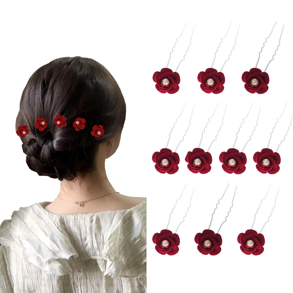 10Pcs Rose Hair Accessories We - đánh giá và giá Event Suppliers