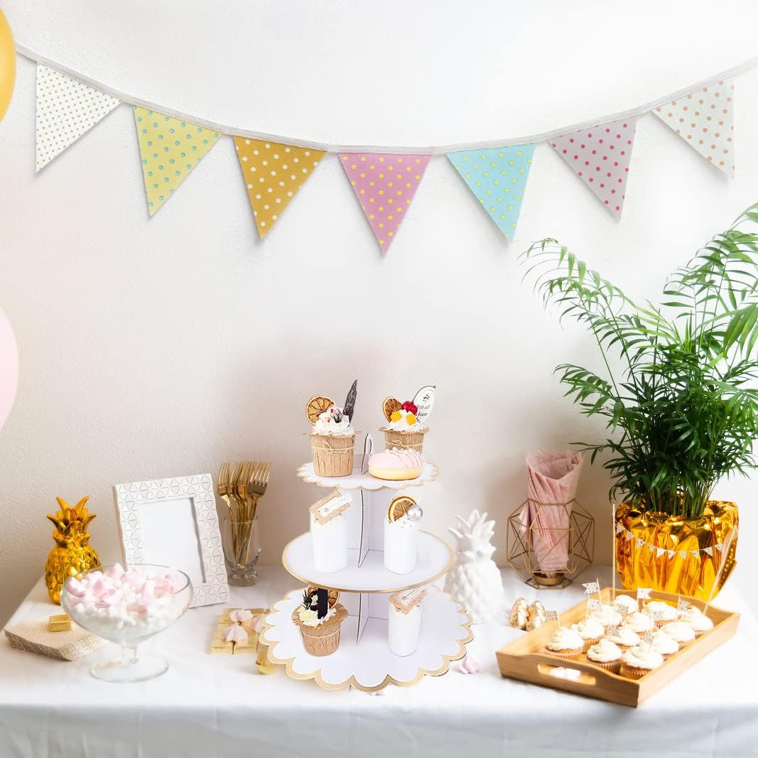 Cardboard Cake Stand 3 Tier, D - đánh giá và giá Cupcake Stand Tier