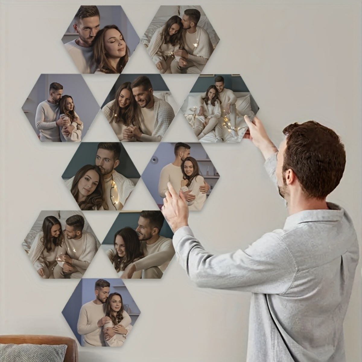 Custom Wall Decor — Modern Hex - đánh giá và giá Eve Party