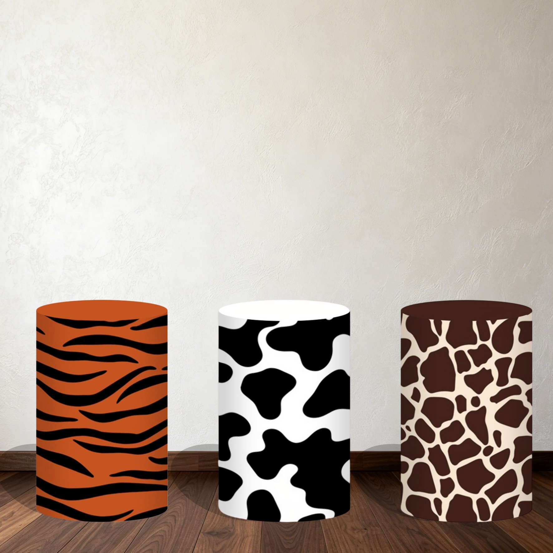 Safari Cylinder Pedestal Stand - đánh giá và giá Dessert Table Backdrop