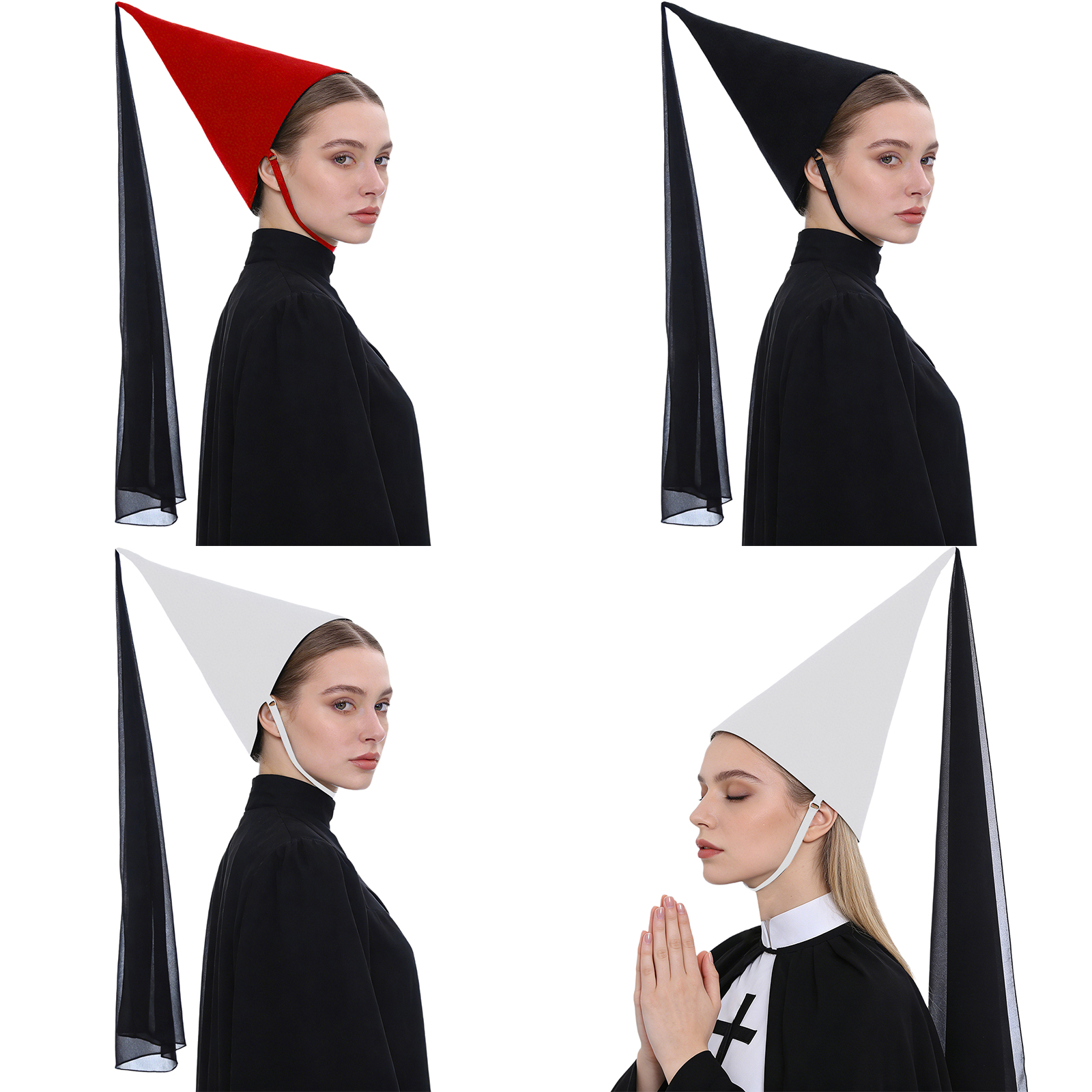 1Pcs Women Medieval Hennin Hat - đánh giá và giá Party Hat Cone
