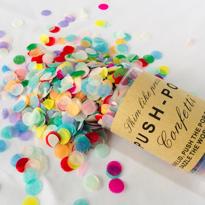 2pcs Multicolor Paper Scrap Fo - đánh giá và giá Confetti Cannon Tube