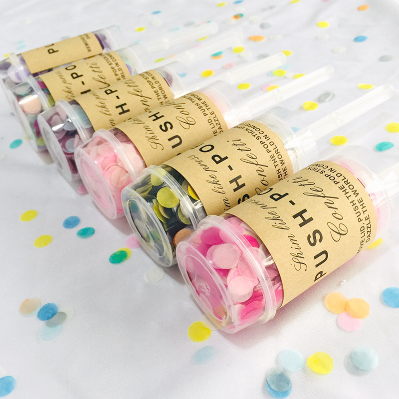 2pcs Multicolor Paper Scrap Fo - đánh giá và giá Confetti Cannon Tube