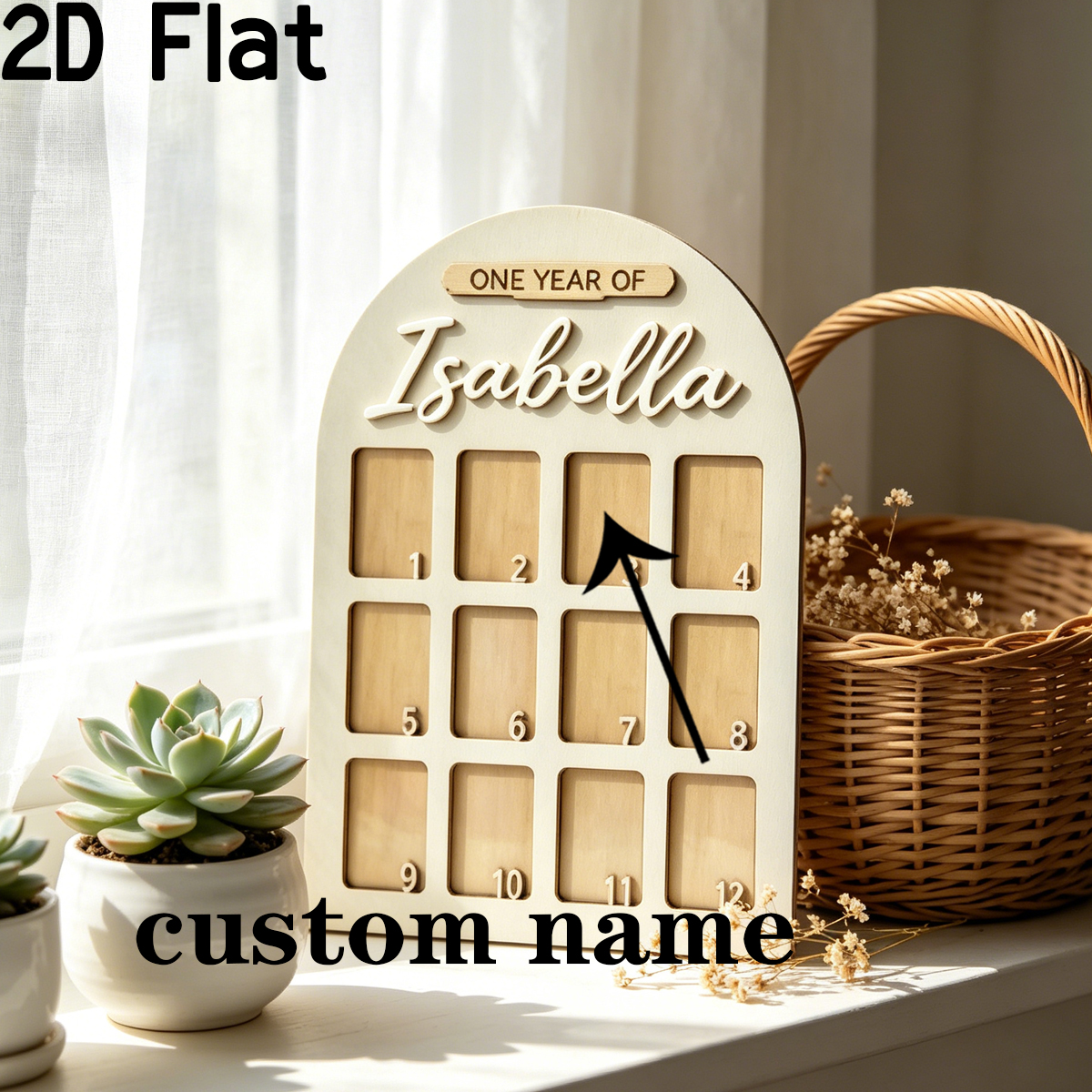 1Pc Custom Photo Record Board  - đánh giá và giá Eve Party