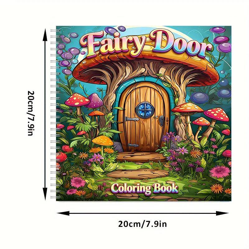Coloring Book Fairy Door for A - đánh giá và giá Supply Event