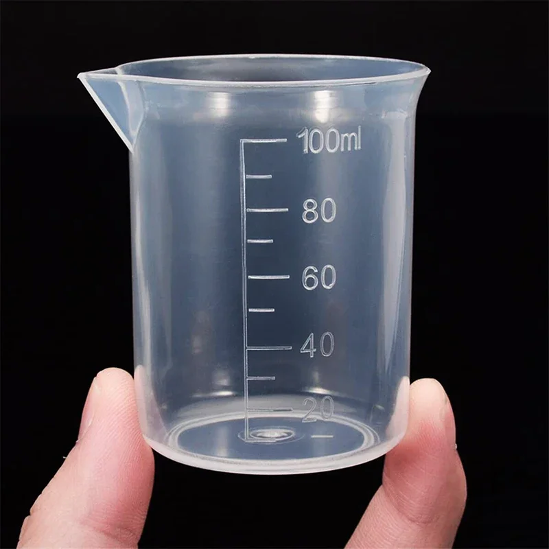 1/50pcs 100ML Plastic Measurin - đánh giá và giá Plastic Cup 50Pcs