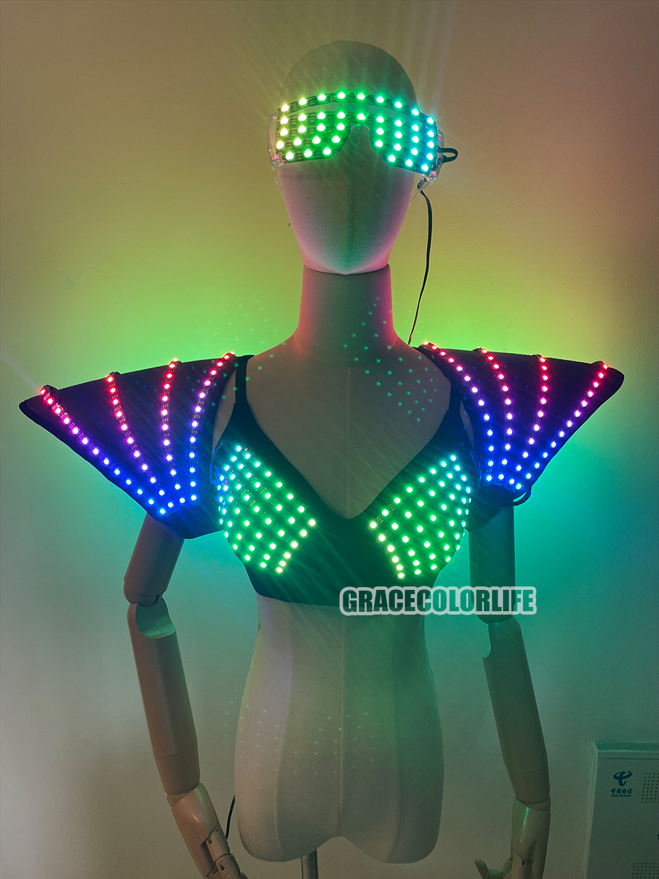 Cyberpunk Full-Color Laser LED - đánh giá và giá Event Party Dj