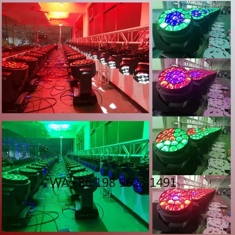 19x15W B-Eye LED Moving Head W - đánh giá và giá Event Party Dj