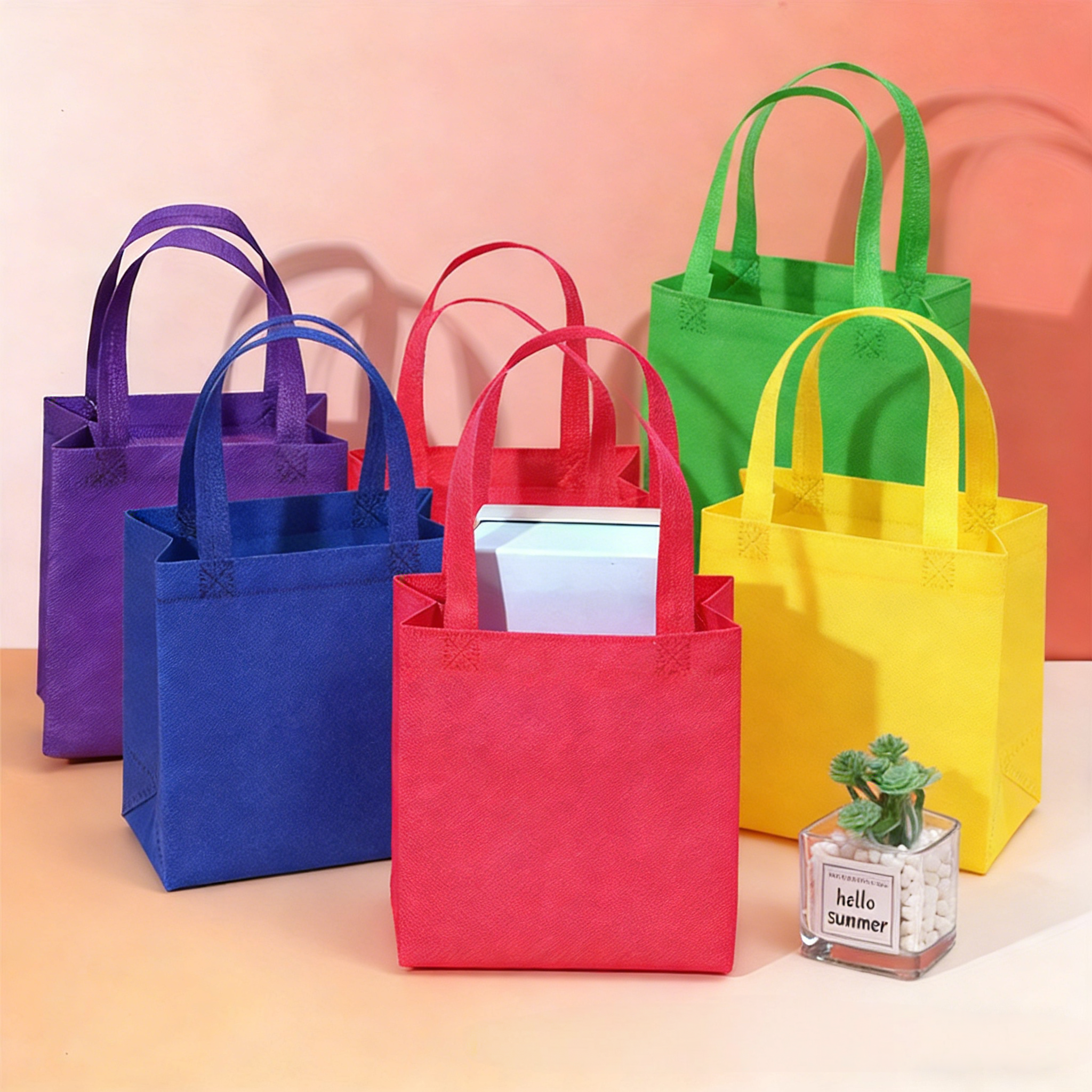 100PCS Reusable Non-woven Shop - đánh giá và giá Event Party Shop