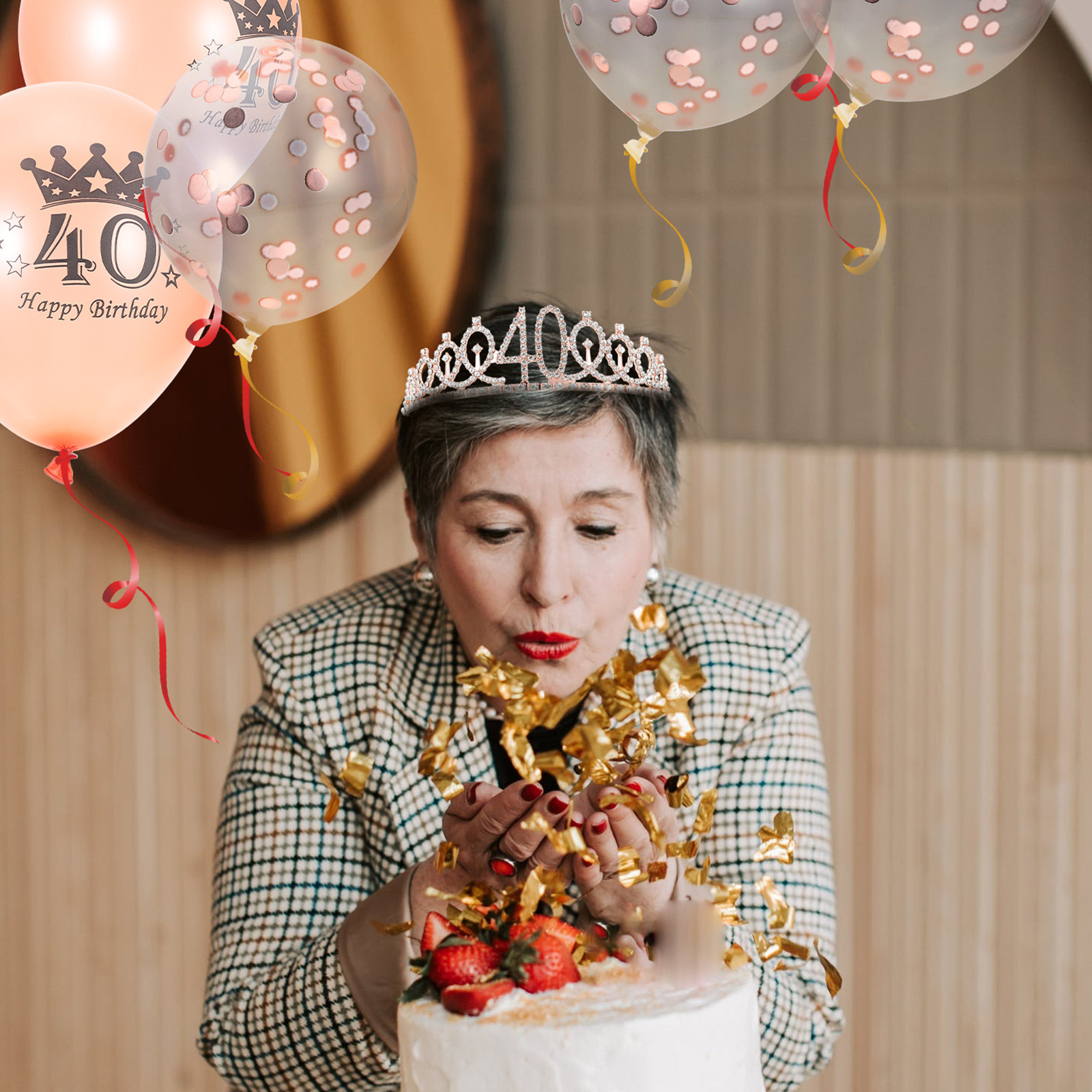 1Set Girl Birthday Crown and S - đánh giá và giá Birthday Sash Glitter