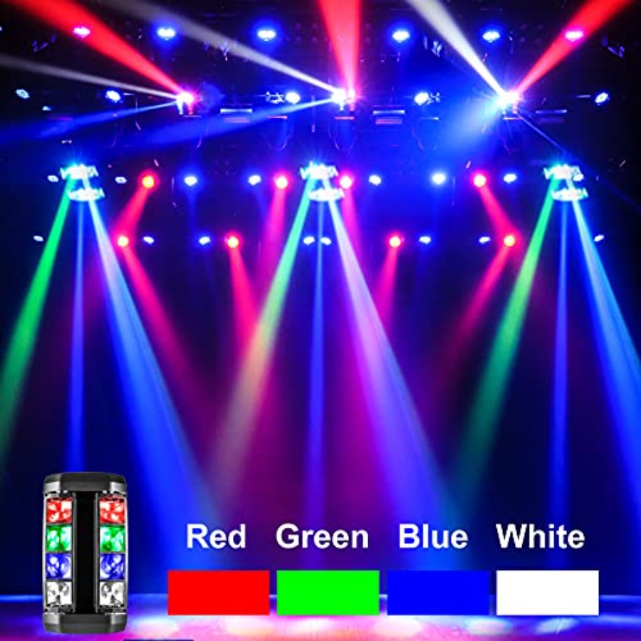 RGBW Moving Head DJ Light LED  - đánh giá và giá Event Party Dj