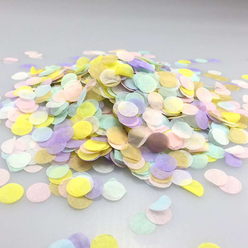 1000pcs/bag 1cm Paper Confetti - đánh giá và giá Confetti Cannon Tube