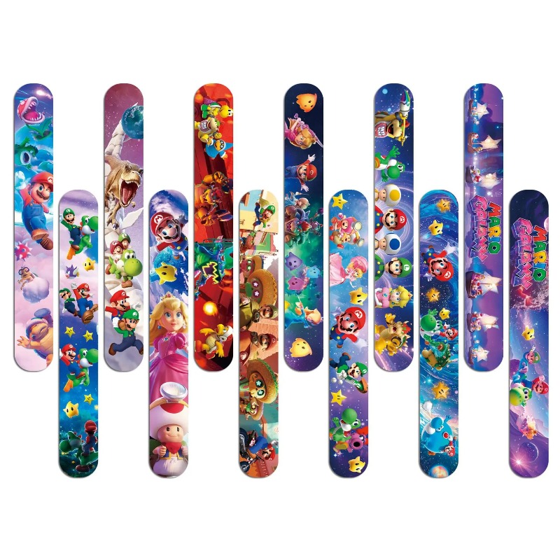 Super Mario PVC Slap Bracelets - đánh giá và giá Supply Event
