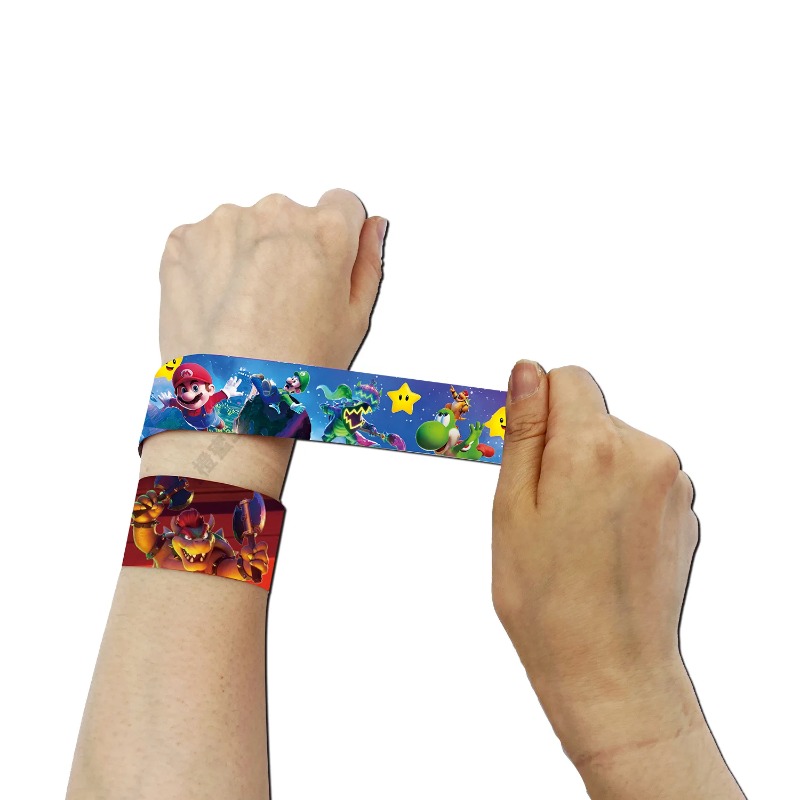 Super Mario PVC Slap Bracelets - đánh giá và giá Supply Event