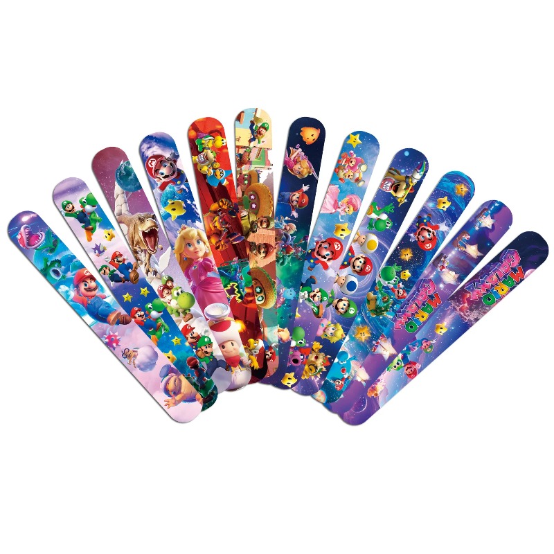 Super Mario PVC Slap Bracelets - đánh giá và giá Supply Event