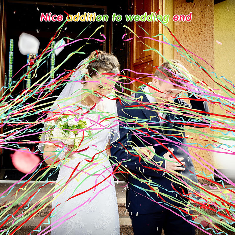 5-20pc Colorful Hand Throw Str - đánh giá và giá Confetti Cannon Tube
