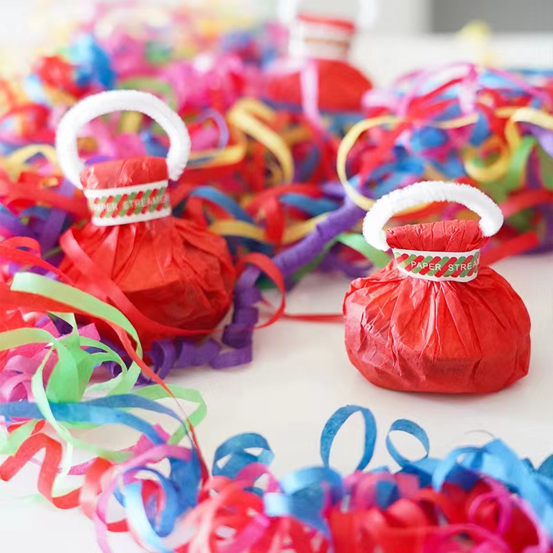 5-20pc Colorful Hand Throw Str - đánh giá và giá Confetti Cannon Tube