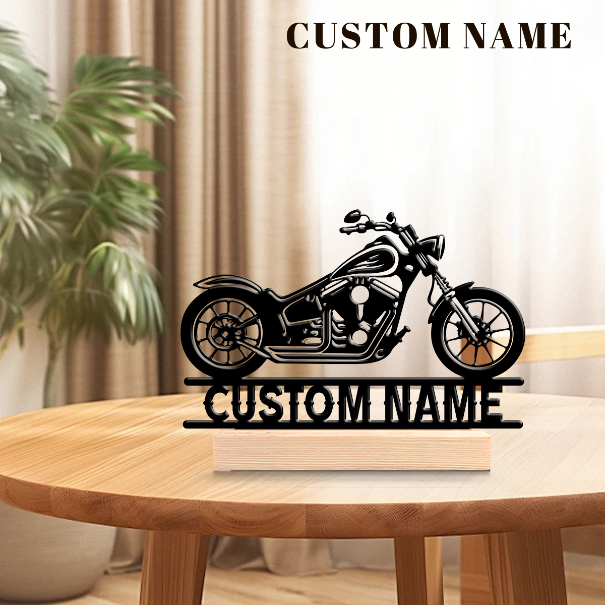 1Pc Csutom Name Road Motorbike - đánh giá và giá Eve Party