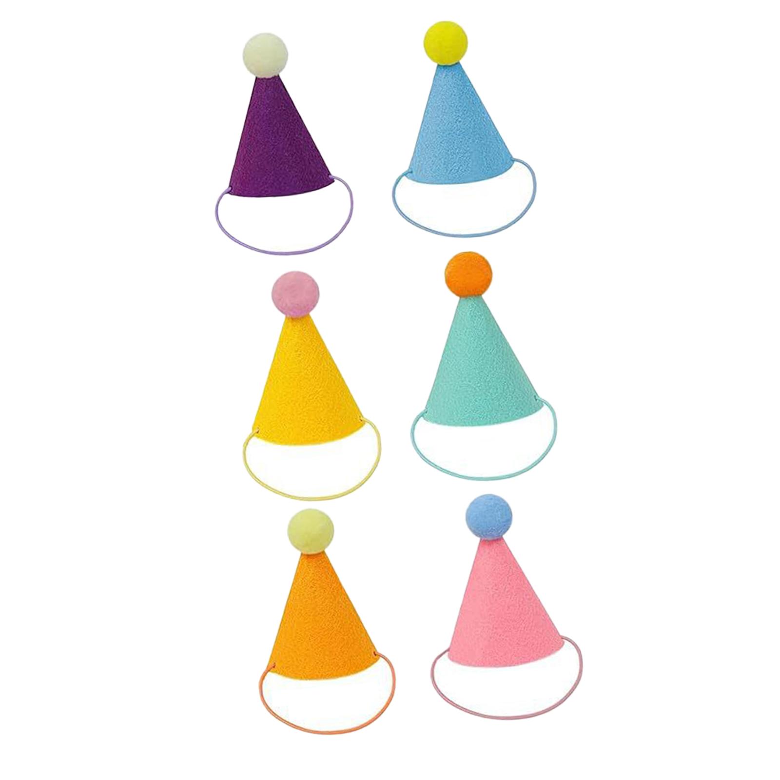 6 Pieces Mini Pet Party Hats M - đánh giá và giá Party Hat Cone